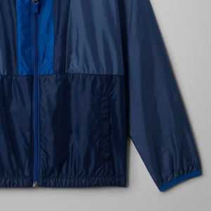 Chaqueta de Poliéster para Niños, Diseño de Bloques de Color, Material de Alta Calidad, Ropa Casual con Diseño de Logotipo Personalizado, Cierre de Cremallera - Product Image 4