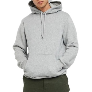 Sweat à capuche surdimensionné en polyester/coton épais, personnalisé avec logo OEM, design uni teint, idéal pour l'hiver 2024 - Product Image 1