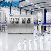 Équipement automatique de production d'eau potable en bouteille / Machine d'embouteillage d'eau pure / Prix de l'usine de remplissage d'eau minérale