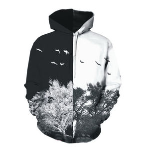 เสื้อกันหนาวมีฮู้ดสำหรับผู้ชาย, ผ้าฝ้าย100% ผสมมีฮู้ดสำหรับออกกำลังกาย3D การปักลายพื้นฐานพื้นฐานพื้นฐานพื้นฐานพื้นฐานพื้นฐานสำหรับฤดูหนาว - Product Image 4