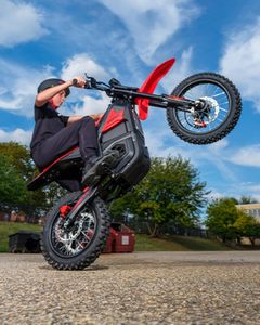 BEST_Yo_zma IN10 Moto tout-terrain électrique, 2600W 64,4 km/h Moto électrique avec batterie 48V/23AH, Freins hydrauliques complets et - Product Image 3