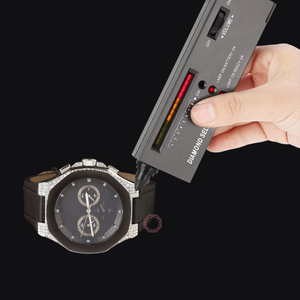 Formal Casual diario Oficina Ropa profesional Natural Lab Grown D VVS Moissanite Diamond Watch moda de lujo para hombres/mujeres - Product Image 4