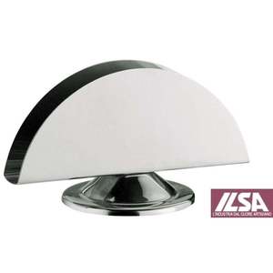 Ilsa Portatovaglioli in Acciaio Inox 18/10, Design Verticale per Eleganti Anelli Portatovaglioli - Product Image 1