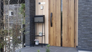 GREEN LIFE Alta capacidad Gris oscuro Acero inoxidable Montado en la pared Cerradura de combinación Buzón de seguridad para el hogar Apartamento Tamaño A4 - Product Image 2