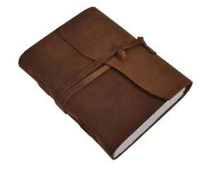 Cuaderno de Cuero Suave Hecho a Mano, Cuaderno de Escritura y Bloc de Dibujo, Diario de Cuero - Product Image 5