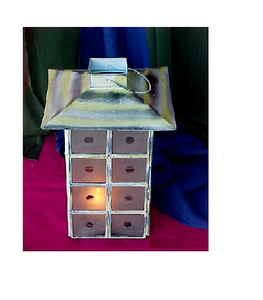 Wholesale Custom Decorative <b>White</b> Glass & Metal Steel Decorative <b>Lanterns</b> - Product Image 1