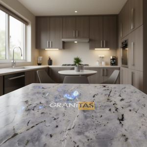 Encimeras de Cuarzo para Baño y Cocina Personalizadas, Encimeras de Granito Carrara Calacata Pulido, Cortadas a Medida, Proyectos para Hoteles - Product Image 3