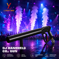 Pistolet à jet de CO2 portable avec tuyau haute pression de 3 m, contrôle manuel, portée de 6 à 8 m, pistolet à colonne de gaz pour scène, discothèque, fête, mariage