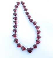 Granat naturel du Mozambique, forme cœur, taille briolette, 7-9 mm, rouge, lisse, poli, haute qualité, pierres précieuses en vrac pour la fabrication de bijoux