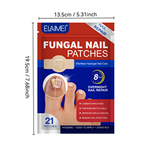 Patchs pour ongles en hydrogel ELAIMEI, produits de soin des ongles, utilisation facile, soin de nuit, patch pour ongles