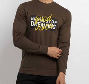 Sweat-shirt en coton pour hommes lourds avec doublure intérieure douce, design durable et élégant, idéal pour l'hiver - Product Image 3