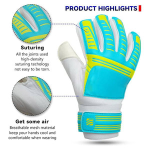 Gants de gardien de but durables, protection des doigts souple et flexible, respirants, performance de gardien de but longue durée - Product Image 4