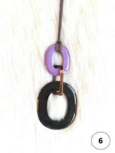 Collar con Colgante de Cuerno de Búfalo, Joyería Tribal Natural y Sostenible para Mujer, Alta Calidad - Product Image 5