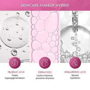 Hydratant illuminateur pour le visage avec 1% d'acide kojique, de niacinamide et d'acide hyaluronique - 50 ml - Product Image 3