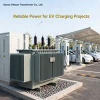 Transformateur de distribution triphasé immergé dans l'huile à structure d'isolation raisonnable, entrée 10,5 kV, bonne performance antidéflagrante