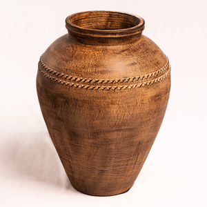 Grand pot en argile Akarsana 50x50x60 CM HB-CRSPPL Couleur - Product Image 1