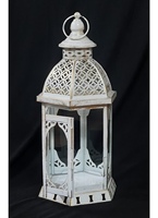 Lanternes de table et de sol marocaines modernes en métal blanc et or, durables, pour la décoration de la maison, Ramadan, Eid, Noël, Pâques 2026