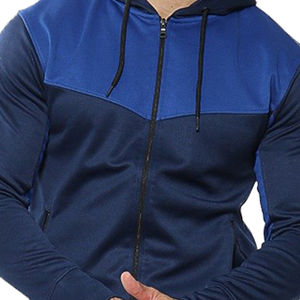 Conjunto Deportivo de Dos Piezas para Hombre, Venta al Por Mayor de Invierno, Transpirable, Suave, Absorbente de Sudor, de Poliéster/Algodón, para Correr - Product Image 6