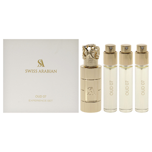 Per Swiss Arabian Oud 07 pacchetto Trio per Unisex 3X1 oz EDP Spray con astuccio da viaggio profumo regalo Set - Product Image 1
