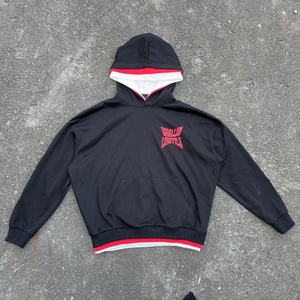 Sudadera con Capucha Estampada de Felpa Francesa de 320 GSM Personalizada de Sportish Impex para Hombre |   Sudadera Corta Cuadrada con Triple Capucha Estilo Urbano - Product Image 1