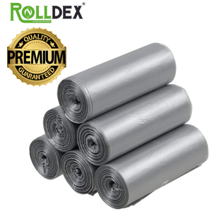 Vente en gros de sacs à ordures en plastique PET PE noir imprimés sur mesure biodégradables pour la maison rouleau de sacs poubelle à fermeture éclair personnalisés sacs de basura - Product Image 4