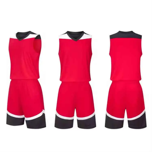 Ensemble de maillot et short de basketball, séchage rapide, respirant, polyester, uniforme d'équipe, logo personnalisé, OEM/ODM, vente en gros - Product Image 4
