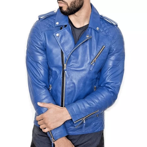 <b>Biker</b> Style Red Genuine Leather Motorcycle <b>Biker</b> <b>Jacket</b> With Armoured CE Protected Racing Leather Motorbike <b>Jacket</b> For <b>Men</b> - Product Image 5