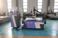 Machine de gravure CNC sur bois à 4 axes ATC 1212 pour la sculpture 3D, la fabrication de signalétique, l'artisanat et la décoration
