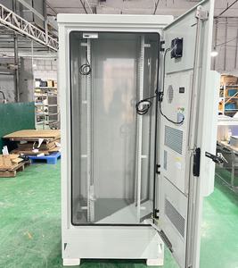 42u al aire libre de metal <span class=keywords><strong>UPS</strong></span> batería gabinete de energía solar gabinete de telecomunicaciones eléctricas con aire acondicionado - Product Image 5