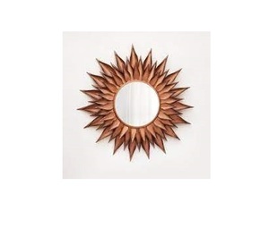Cadre de miroir de qualité supérieure en acier inoxydable & fer or & noir & argent dans la forme et les tailles personnalisées pour la décoration intérieure. - Product Image 1