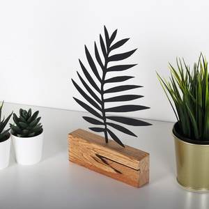 Trending New Modern Metal Tabletop Decorativo Tranquility the Leaf's Eternal Presence Escultura Artesanías abstractas de la India - Product Image 3