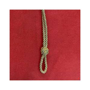 Gorra de Color de tamaño personalizado hecha a mano, sombrero de oficiales generales con nudo ajustable, Material personalizado, logotipo personalizado, decoración, gorra, cordones - Product Image 2