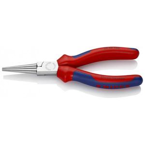 For Knipex Chrome Plated <b>Long</b> <b>Nose</b> Pliers with Multi-Component Grips and Smooth Jaws for Secure Grip - Product Image 1