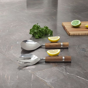 ช้อนตักสลัดด้ามไม้อาเคเซียใหม่มีดีไซน์มาแรงมีดีไซน์ทันสมัยช้อนตักสลัด - Product Image 1