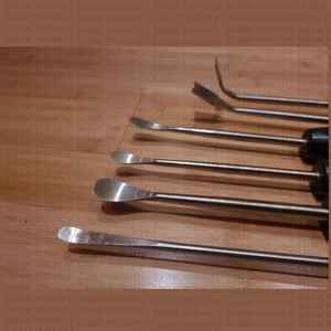 Ensemble de curettes pour chirurgie de la colonne vertébrale de haute qualité, ensemble de 14 instruments chirurgicaux pour la chirurgie de la colonne vertébrale, curettes orthopédiques - Product Image 4