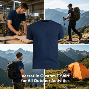 T-shirt sportif pour homme 100% polypropylène à manches courtes, uni, antibactérien, respirant, séchage rapide - Personnalisable en gros - Product Image 2