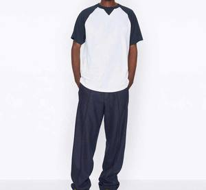 Camiseta Hip Hop de Manga Corta, 100% Algodón, Talla Grande, con Logotipo Personalizado para Hombre, Superventas 2025 - Product Image 2