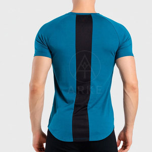 เสื้อยืดออกกำลังกายสำหรับผู้ชาย2025ออกแบบได้ตามต้องการวัสดุโพลีเอสเตอร์/ ผ้าฝ้ายสไตล์ที่ดีที่สุด - Product Image 4