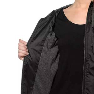 High Street Women's Premium Quality Impermeable a prueba de viento Ecológico Chaquetas cortavientos Stand Fabric Transpirable Relleno de algodón - Product Image 3