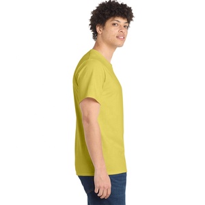 Camiseta Personalizada para Hombre, Cuello Redondo, Manga Corta, Lisa, Básica, con Impresión de Logotipo, Bordado, Ropa Casual, Fabricante de Ropa al por Mayor OEM ODM - Product Image 5