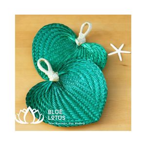 Éventails en raphia de bambou de Style d'impression de fleur bon marché nouvel arrivage, feuille de palmier tissée à la main d'été, éventails fournitures de fête traditionnelles - Product Image 2