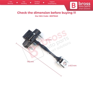 2 ชิ้นสายรัดจำกัดการเคลื่อนที่ของตัวหยุดประตูหน้าสำหรับ XC60 MK2 246 2017-On 31424466 - Product Image 5