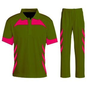Logo et nom d'équipe de vêtements de sport de cricket sur mesure imprimés avec des méthodes numériques uniformes en gros - Product Image 5