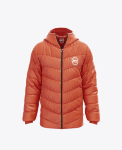 2025 venta al por mayor personalizado hombre invierno chaqueta en blanco de alta calidad estilo de moda de talla grande chaqueta acolchada - Product Image 1