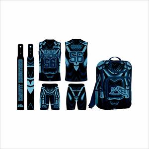 UNIFORMES DE FÚTBOL 7V7 PERSONALIZADOS DE CALIDAD PARA ADULTOS, AL POR MAYOR, 100% POLIÉSTER, PANTALONES CORTOS, CAMISETAS, CONJUNTO DE COMPRESIÓN SUBLIMADO, TRANSPIRABLE Y DE SECADO RÁPIDO - Product Image 1