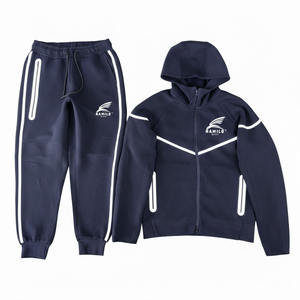 Dernier design de survêtement pour homme en coton et polyester, survêtement décontracté à manches longues, vêtement surdimensionné, survêtement d'hiver en polaire, taille XL - Product Image 5