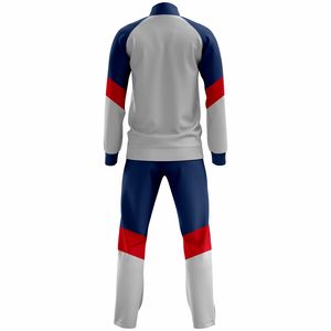 Conjunto de chándal de lana de poliéster con logotipo personalizado, ropa deportiva de talla grande para invierno, chándal de fútbol - Product Image 2