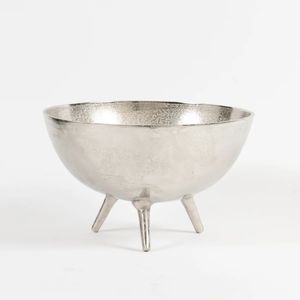 Cuenco de aluminio antiguo atractivo de diseño de tendencia con apariencia artística diseñado para festivales culturales - Product Image 3