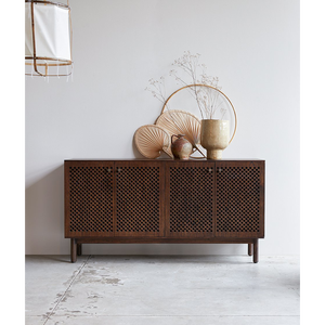 ตู้เก็บของเก่าที่ทำจากไม้มะม่วงและไม้โอ๊คแข็งสำหรับห้องรับประทานอาหารหรือพื้นที่ใช้สอย - Product Image 6