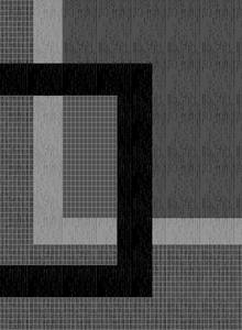 Tapis turc moderne en polypropylène tissé à la machine, haute qualité, jute, résistant aux taches, poils longs, abstrait, moyen - Product Image 2